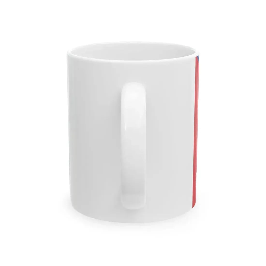 Pre-1962 Flag of Nepal with spacing aspect ratio 3-2 (Nepal) White Coffee Mug - Go Mug Yourself