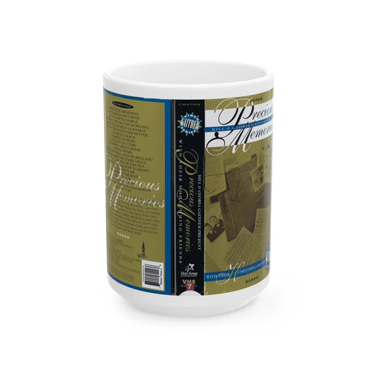 PRECIOUS MEMORIES (VHS COVER) - White Coffee Mug-15oz-Go Mug Yourself