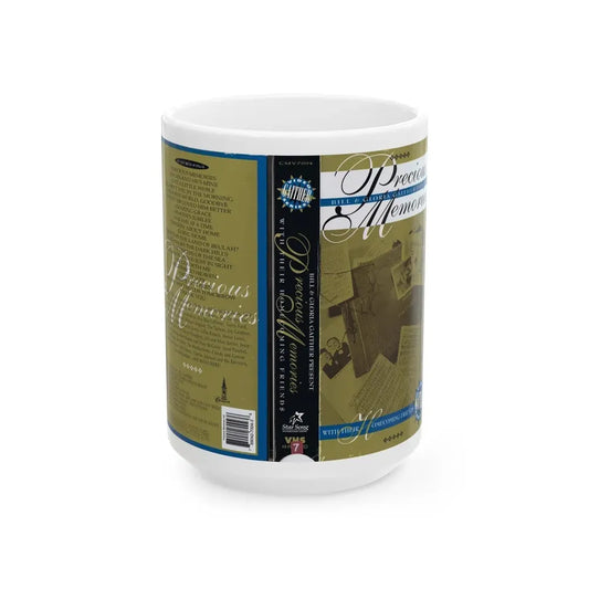 PRECIOUS MEMORIES (VHS COVER) - White Coffee Mug 15oz - Go Mug Yourself