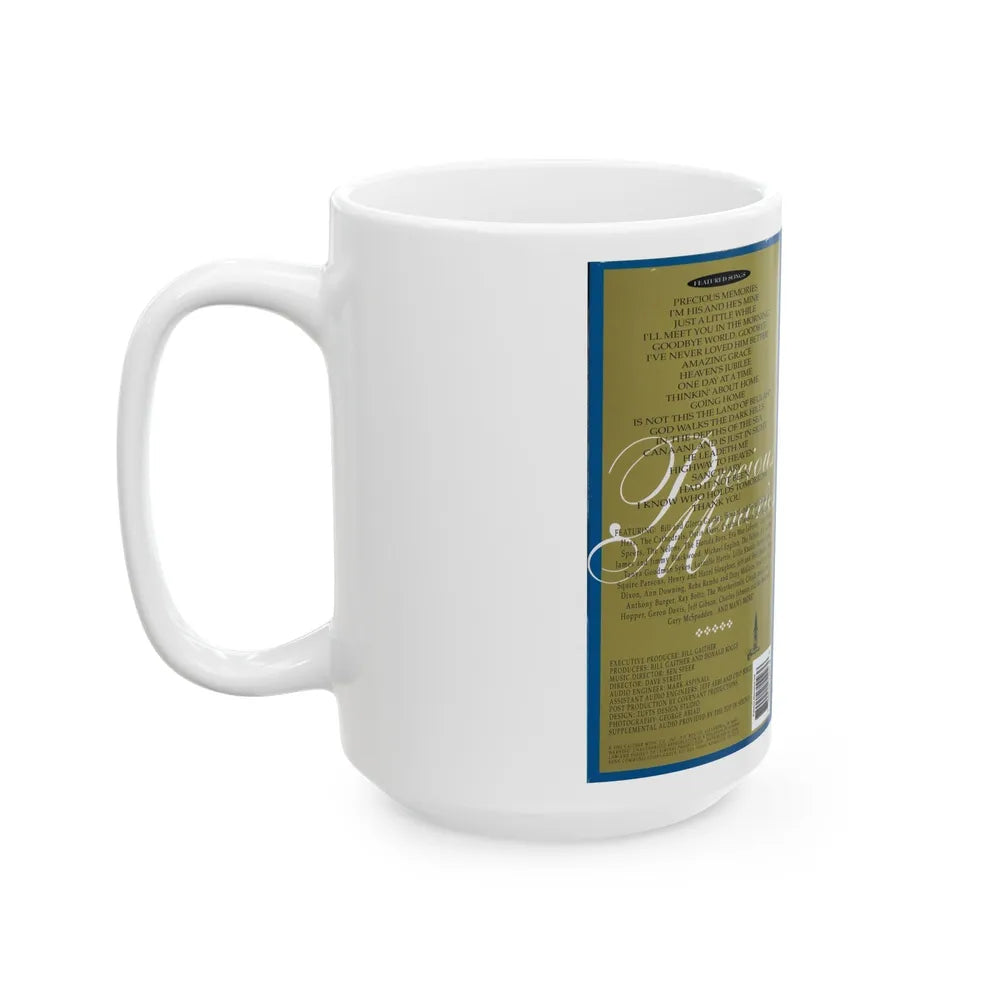 PRECIOUS MEMORIES (VHS COVER) - White Coffee Mug-Go Mug Yourself