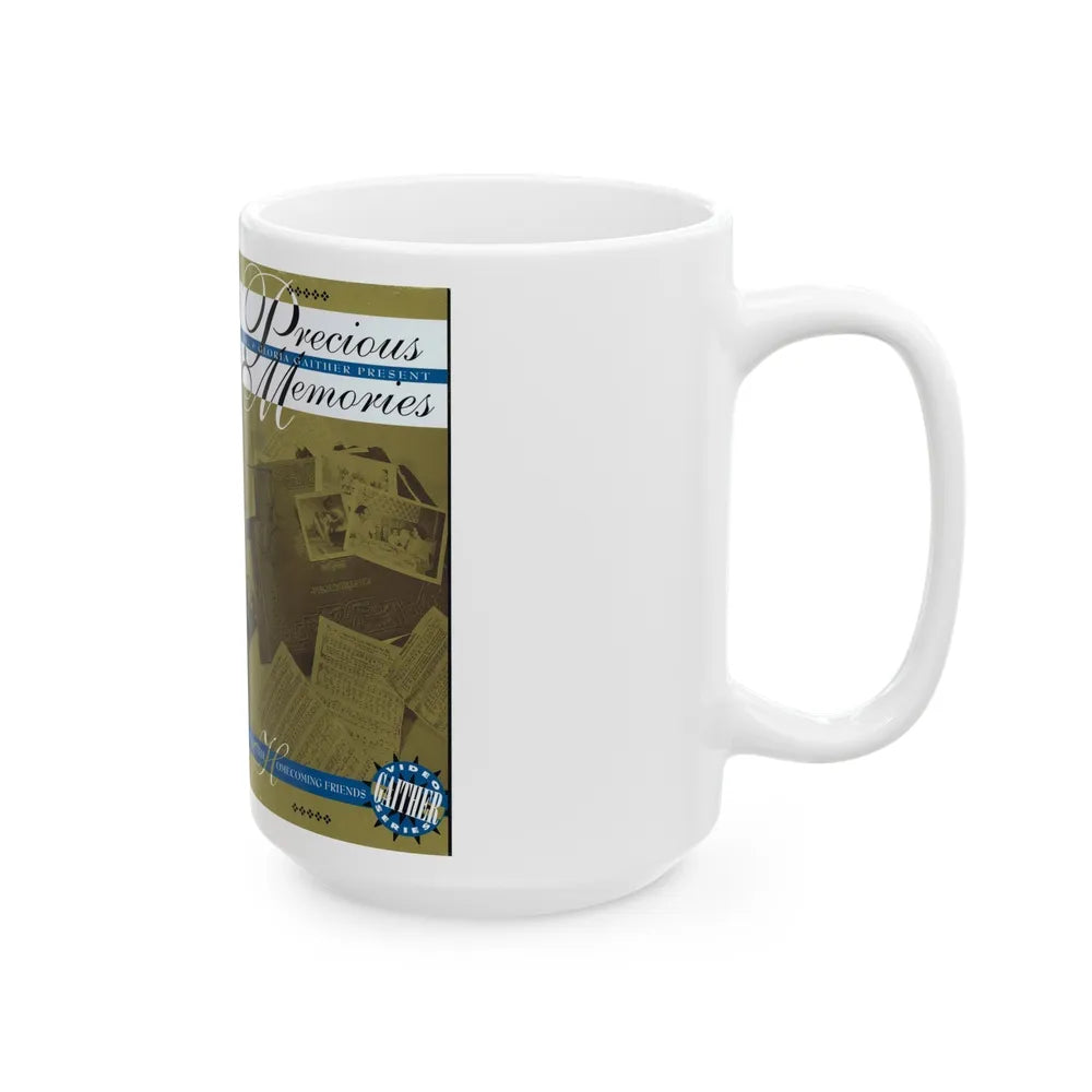 PRECIOUS MEMORIES (VHS COVER) - White Coffee Mug-Go Mug Yourself