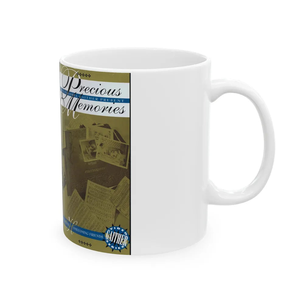 PRECIOUS MEMORIES (VHS COVER) - White Coffee Mug-Go Mug Yourself