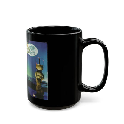 PRECIOUS MOMENTS FOUNTAIN OF ANGELS (VHS COVER) - Black Coffee Mug-Go Mug Yourself