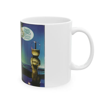 PRECIOUS MOMENTS FOUNTAIN OF ANGELS (VHS COVER) - White Coffee Mug-Go Mug Yourself