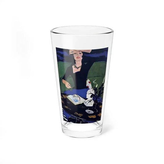 Precognition, Good Housekeeping, October 1957 (Magazine Illustration) Pint Glass 16oz 16oz - Go Mug Yourself