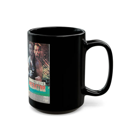 PREDATOR (VHS COVER) - Black Coffee Mug-Go Mug Yourself