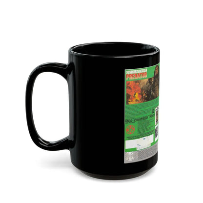 PREDATOR (VHS COVER) - Black Coffee Mug-Go Mug Yourself