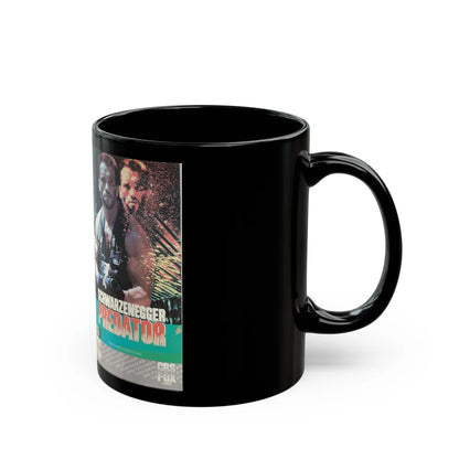 PREDATOR (VHS COVER) - Black Coffee Mug-Go Mug Yourself