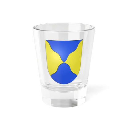 PregnyChambesy-coat of arms (Switzerland) (Coat of Arms) Shot Glass 1.5oz 1.5oz - Go Mug Yourself