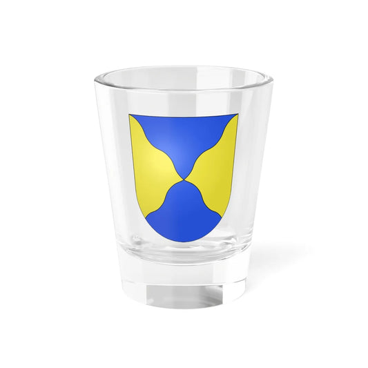 PregnyChambesy-coat of arms (Switzerland) (Coat of Arms) Shot Glass 1.5oz 1.5oz - Go Mug Yourself