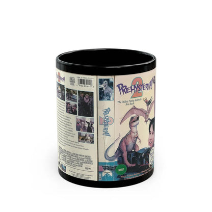 PREHYSTERIA 2 (VHS COVER) - Black Coffee Mug-11oz-Go Mug Yourself