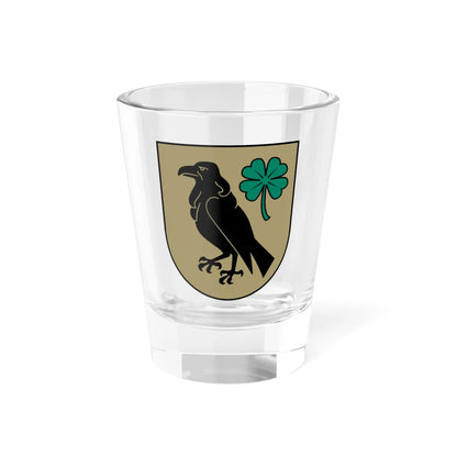 Preiļu novads COA (Latvia) (Coat of Arms) Shot Glass 1.5oz 1.5oz - Go Mug Yourself