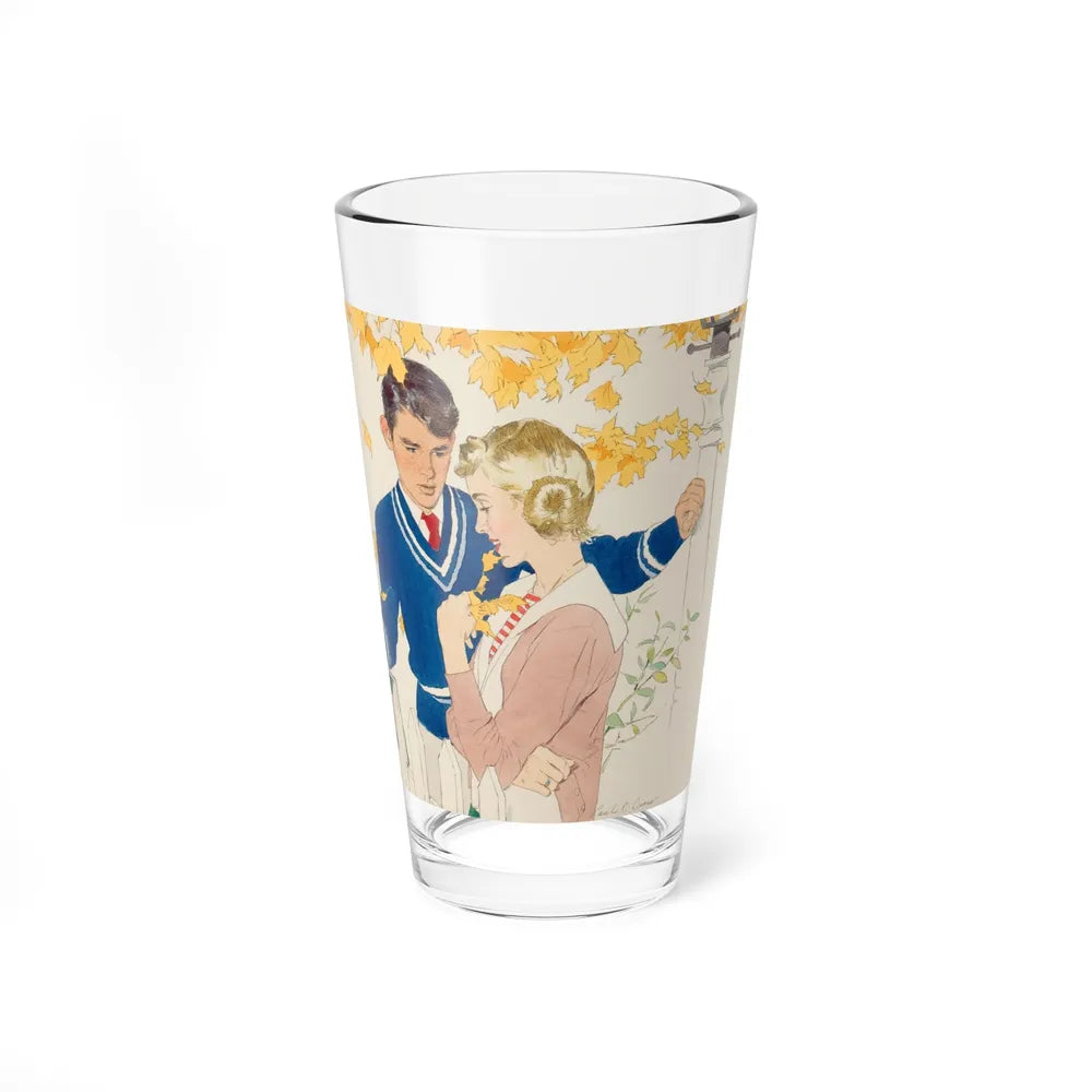 Preliminary story illustrations 1 (Magazine Illustration) Pint Glass 16oz-16oz-Go Mug Yourself