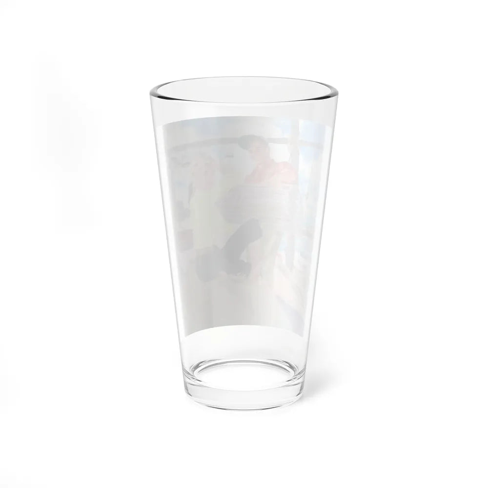 Preliminary story illustrations 3 (Magazine Illustration) Pint Glass 16oz-Go Mug Yourself