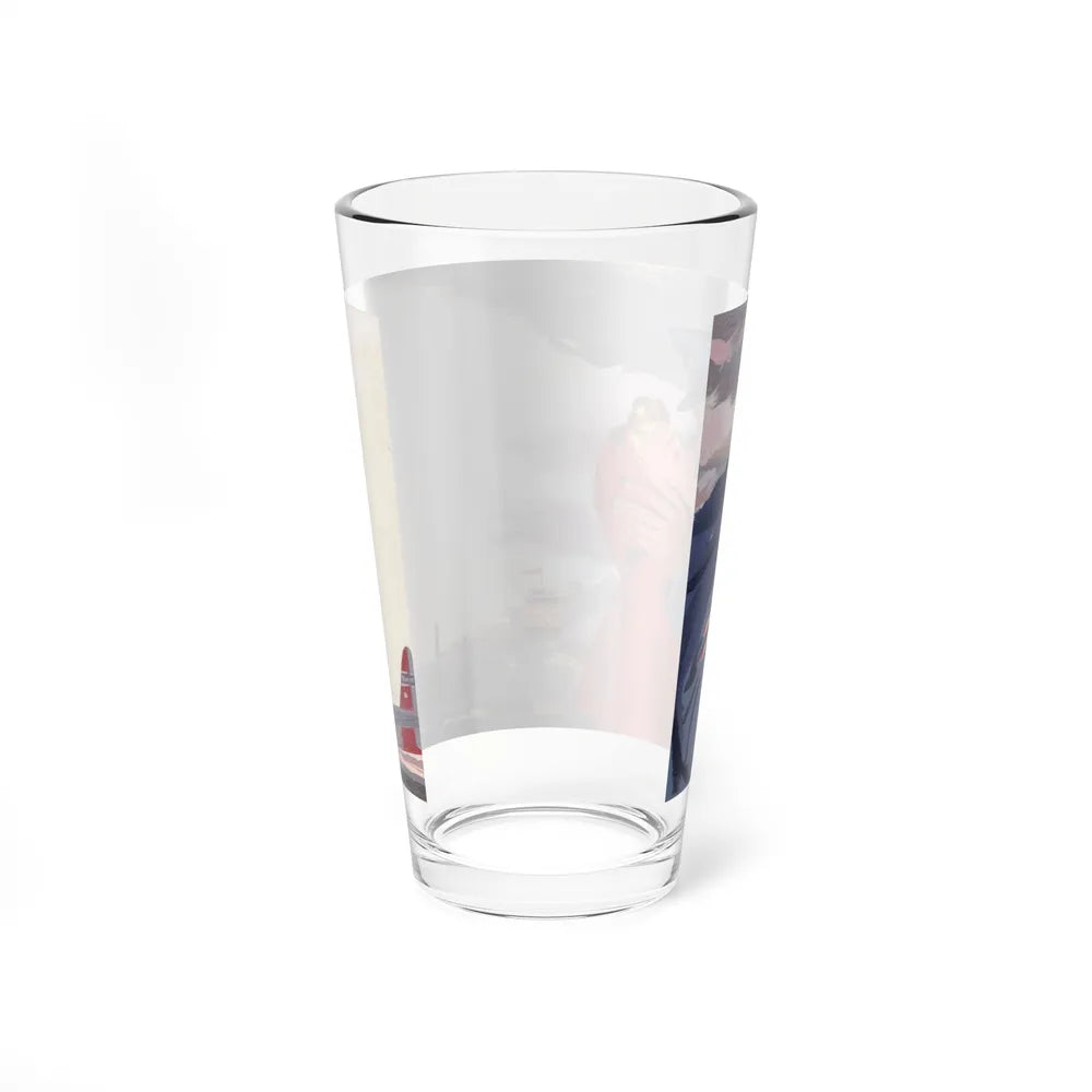 Preliminary story illustrations 4 (Magazine Illustration) Pint Glass 16oz-Go Mug Yourself