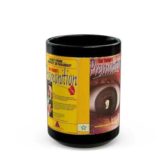 PREMONITION ALAN RUDOLPH (VHS COVER) - Black Coffee Mug-15oz-Go Mug Yourself