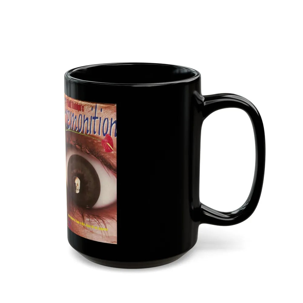 PREMONITION ALAN RUDOLPH (VHS COVER) - Black Coffee Mug-Go Mug Yourself