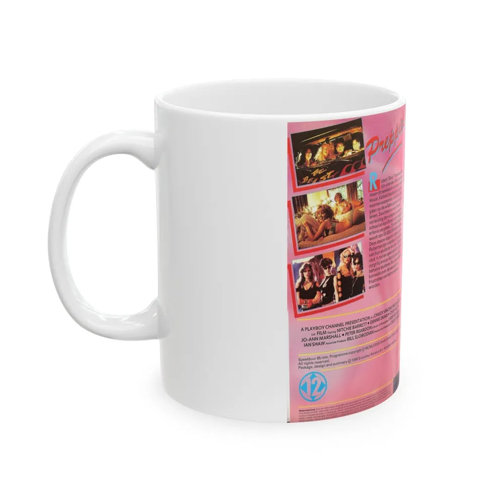 PREPPIES (VHS COVER) - White Coffee Mug-Go Mug Yourself