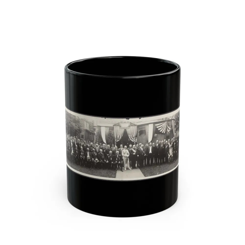 President Taft At G.A.R. Convention, Rochester, New York (U.S. Civil War) Black Coffee Mug-11oz-Go Mug Yourself