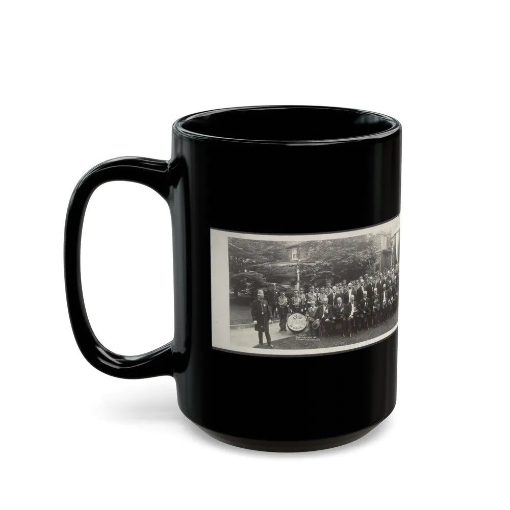 President Taft At G.A.R. Convention, Rochester, New York (U.S. Civil War) Black Coffee Mug-Go Mug Yourself