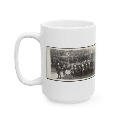 President Taft At G.A.R. Convention, Rochester, New York (U.S. Civil War) White Coffee Mug-Go Mug Yourself