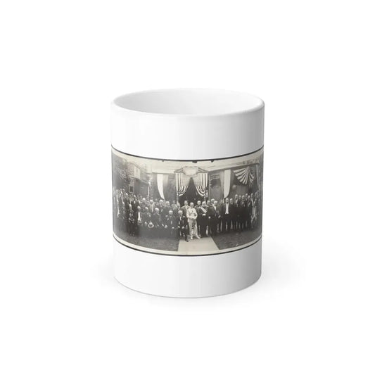 President Taft at G.A.R. Convention, Rochester, New York (U.S. Civil War) Color Changing Coffee Mug 11oz Default Title 11oz - Go Mug Yourself
