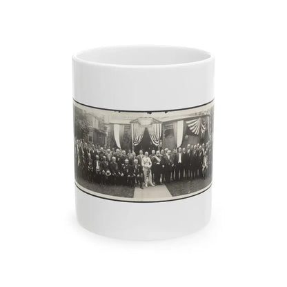 President Taft At G.A.R. Convention, Rochester, New York (U.S. Civil War) White Coffee Mug 11oz - Go Mug Yourself