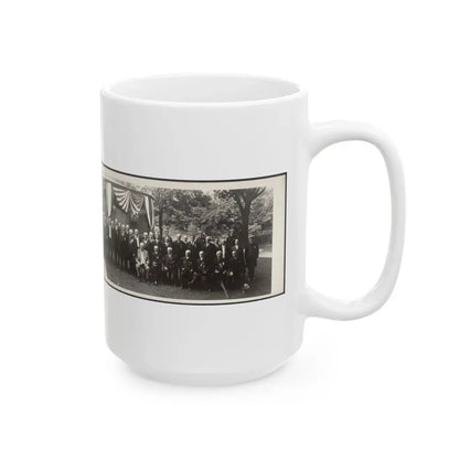 President Taft At G.A.R. Convention, Rochester, New York (U.S. Civil War) White Coffee Mug - Go Mug Yourself