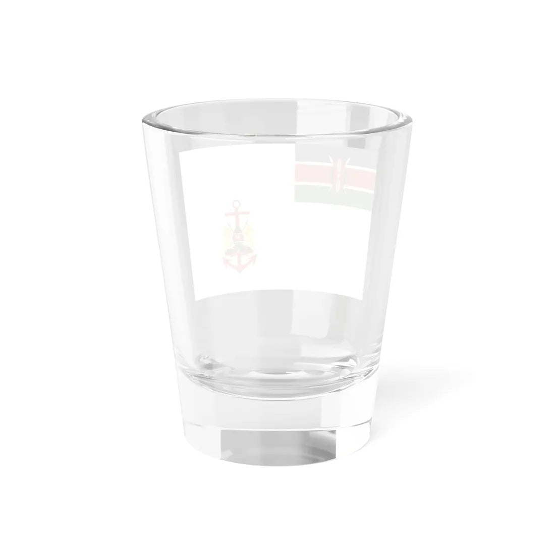 Presidential Colour of the Kenyan Navy (Kenya) Shot Glass 1.5oz - Go Mug Yourself