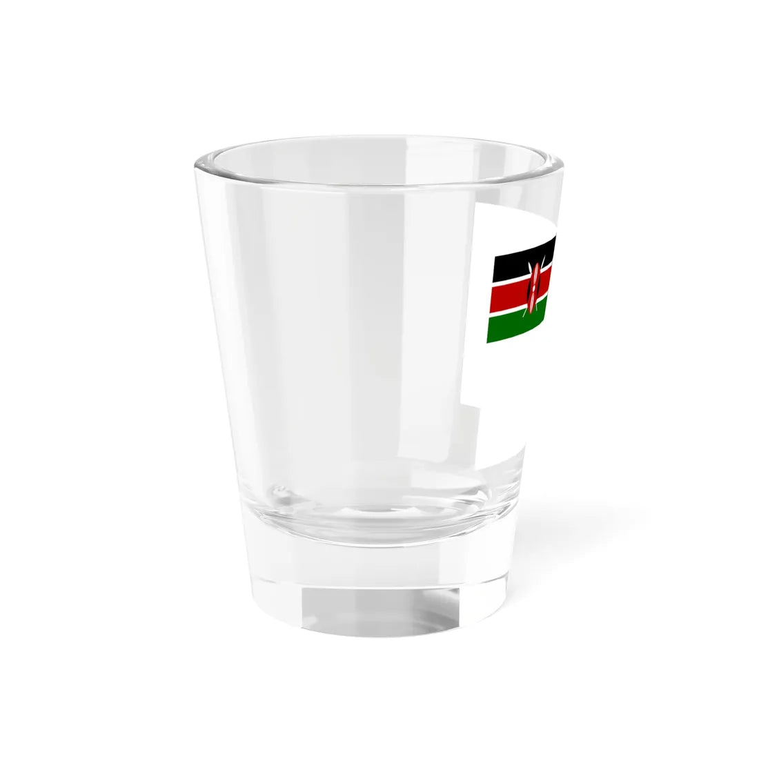Presidential Colour of the Kenyan Navy (Kenya) Shot Glass 1.5oz - Go Mug Yourself