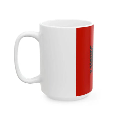 Presidential flag of Albania 1946-1992 (Albania) White Coffee Mug - Go Mug Yourself