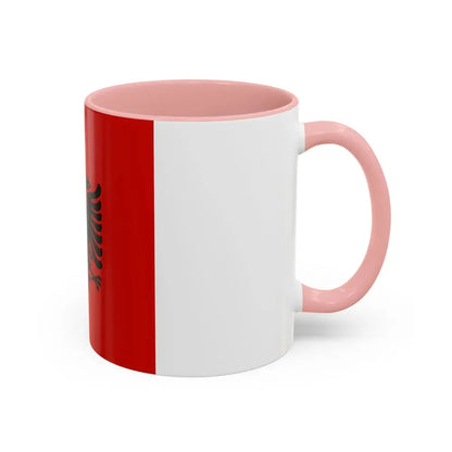 Presidential flag of Albania 1946 to 1992 - Accent Coffee Mug - Go Mug Yourself