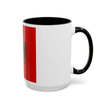 Presidential flag of Albania 1946 to 1992 - Accent Coffee Mug - Go Mug Yourself