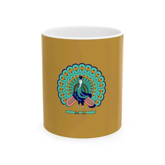 Presidential Flag of Burma 1948-1962 (Myanmar) White Coffee Mug 11oz - Go Mug Yourself