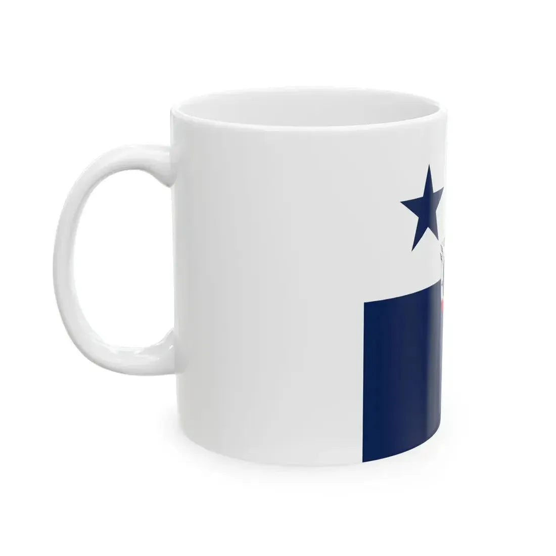 Presidential Flag of Panama Square (Panama) White Coffee Mug - Go Mug Yourself