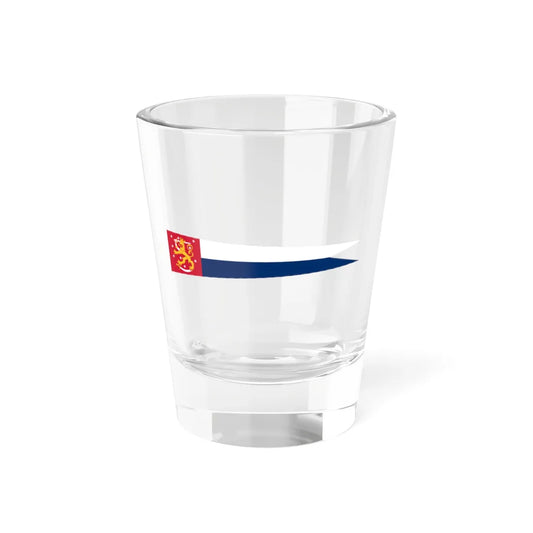 Presidential pennant of Finland (Finland) Shot Glass 1.5oz 1.5oz - Go Mug Yourself