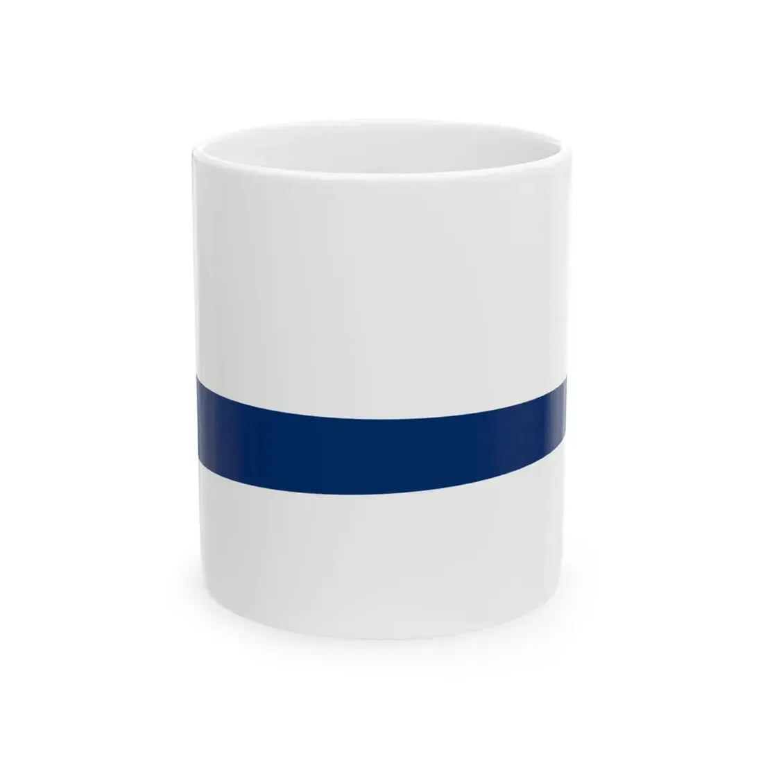 Presidential pennant of Finland (Finland) White Coffee Mug 11oz - Go Mug Yourself