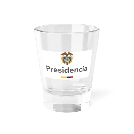 Presidential Seal of Colombia 2024 version (Colombia) (Coat of Arms) Shot Glass 1.5oz 1.5oz - Go Mug Yourself