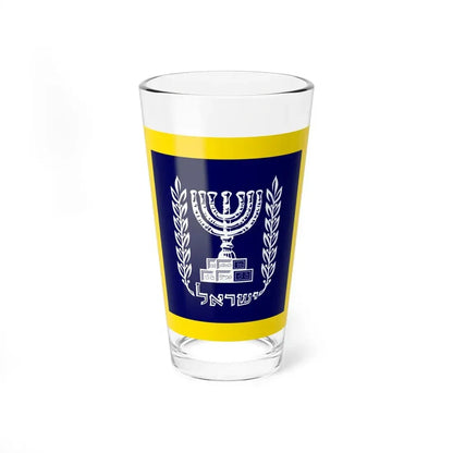 Presidential Standard Israel at sea (Israel) Pint Glass 16oz 16oz - Go Mug Yourself