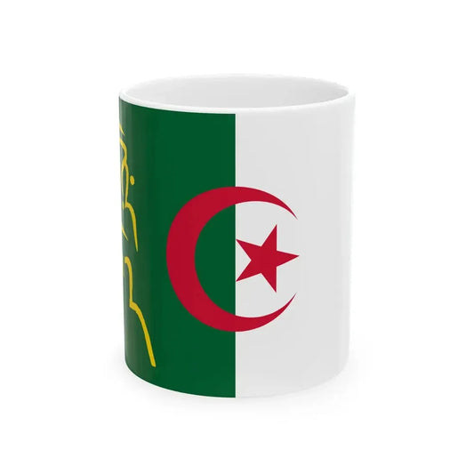Presidential Standard of Algeria (Algeria) White Coffee Mug 11oz - Go Mug Yourself