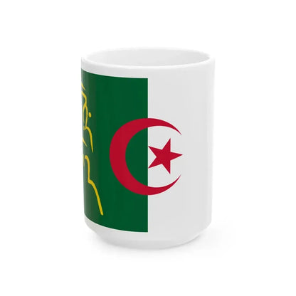 Presidential Standard of Algeria (Algeria) White Coffee Mug 15oz - Go Mug Yourself