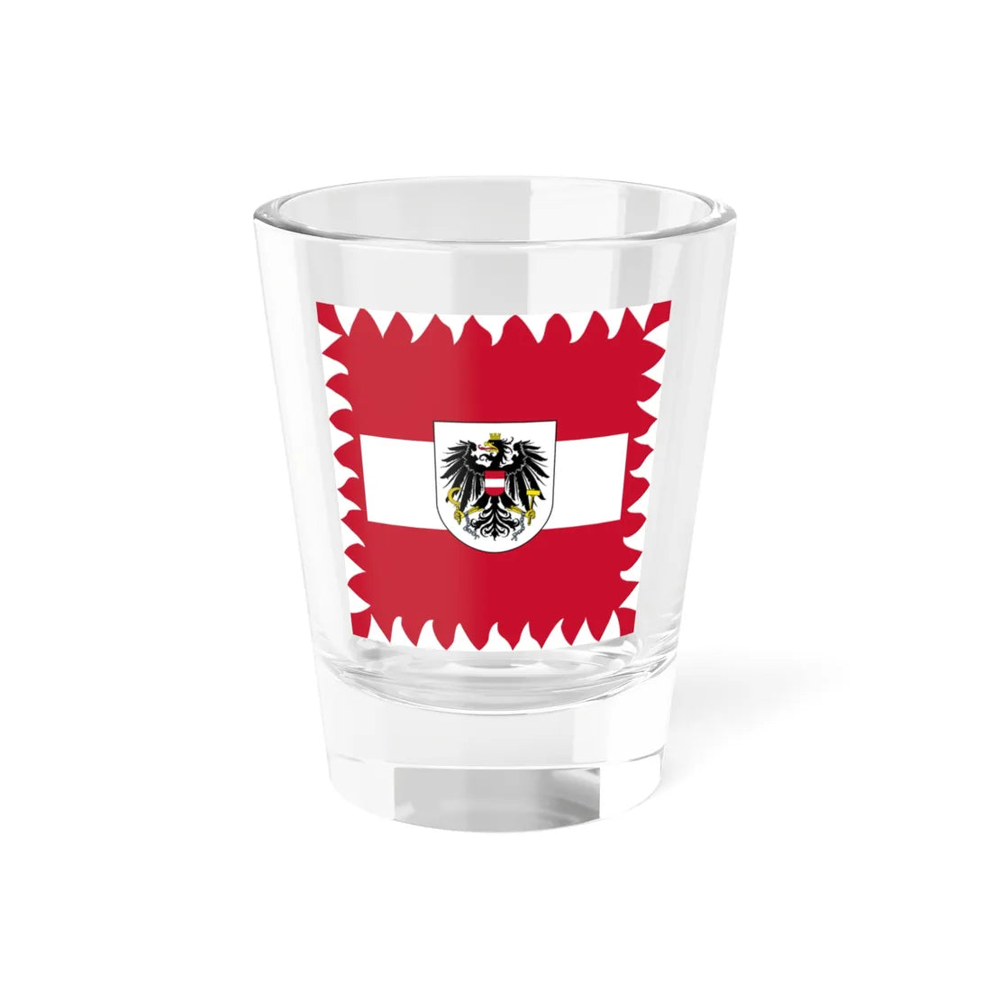 Presidential Standard of Austria -1984 (Austria) Shot Glass 1.5oz 1.5oz - Go Mug Yourself