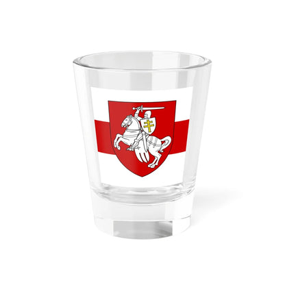 Presidential Standard of Belarus fictional (Belarus) (Coat of Arms) Shot Glass 1.5oz 1.5oz - Go Mug Yourself