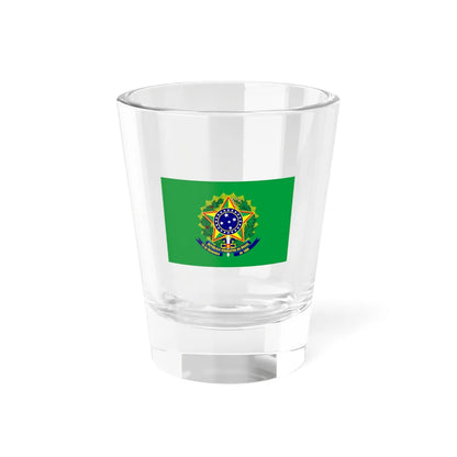 Presidential standard of Brazil 1968-1971 (Brazil) Shot Glass 1.5oz 1.5oz - Go Mug Yourself