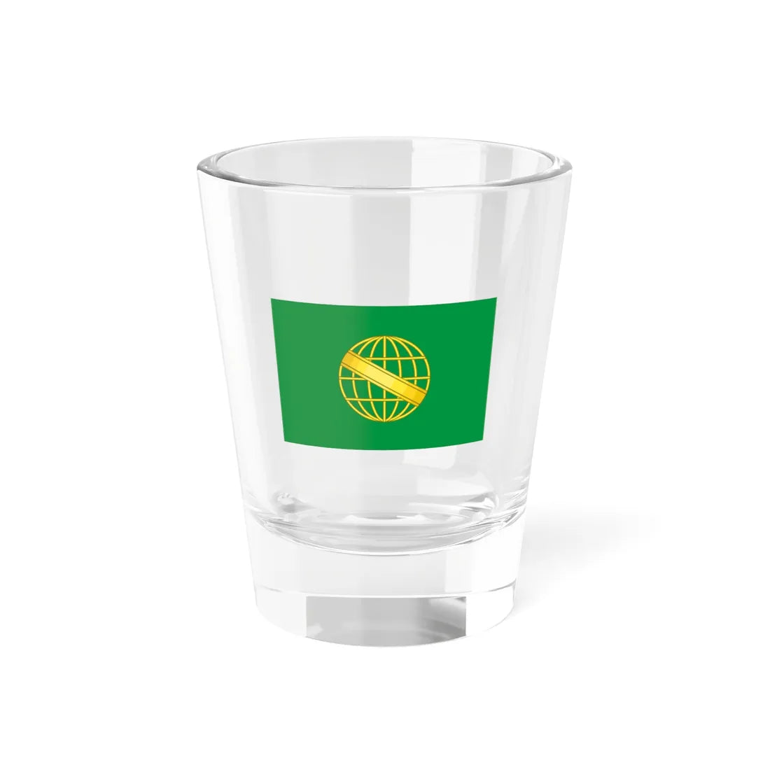 Presidential Standard of Brazil Ribeiro proposal no. 1 1933 (Brazil) Shot Glass 1.5oz 1.5oz - Go Mug Yourself