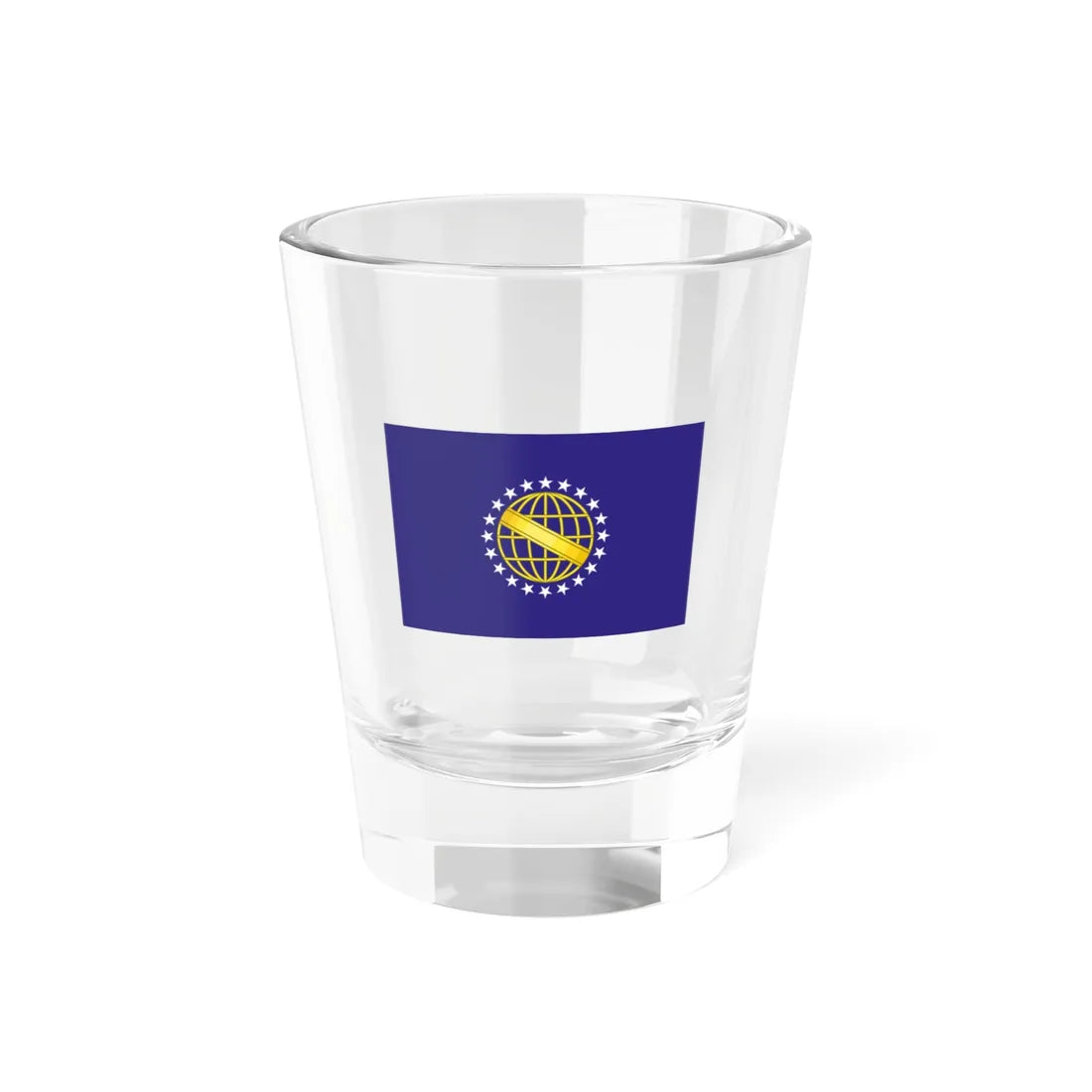 Presidential Standard of Brazil Ribeiro proposal no. 2 1933 (Brazil) Shot Glass 1.5oz 1.5oz - Go Mug Yourself