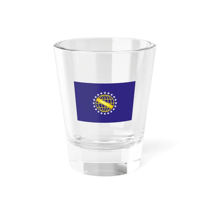 Presidential Standard of Brazil Ribeiro proposal no. 2 1933 (Brazil) Shot Glass 1.5oz 1.5oz - Go Mug Yourself