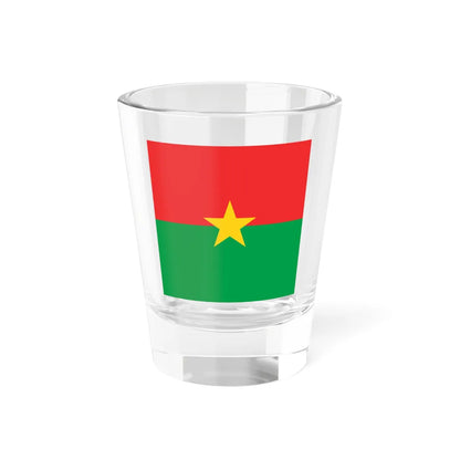 Presidential Standard of Burkina Faso (Burkina Faso) Shot Glass 1.5oz 1.5oz - Go Mug Yourself