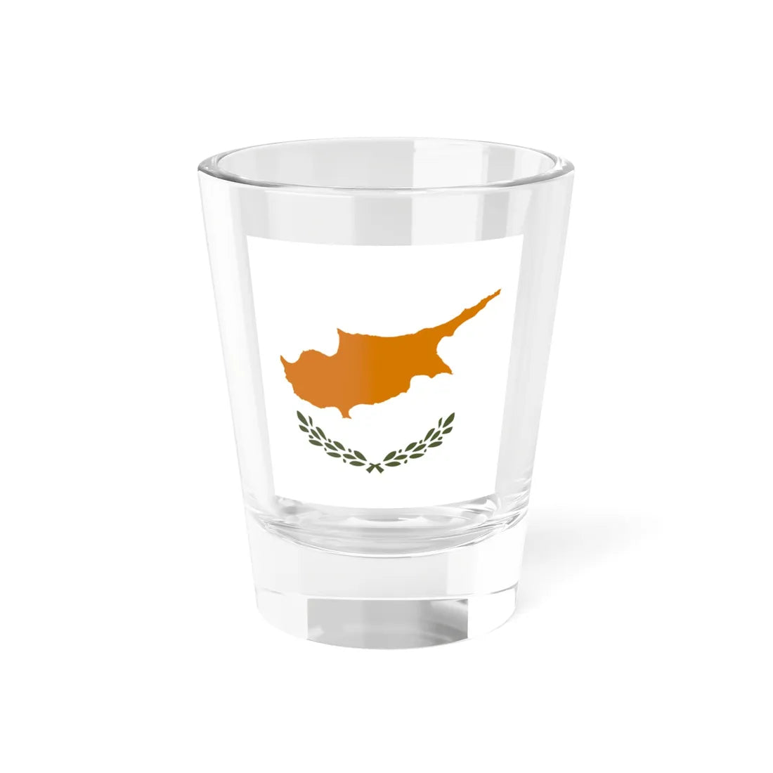 Presidential Standard of Cyprus (Cyprus) Shot Glass 1.5oz 1.5oz - Go Mug Yourself