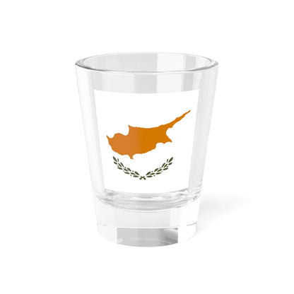 Presidential Standard of Cyprus (Cyprus) Shot Glass 1.5oz 1.5oz - Go Mug Yourself